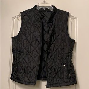 Black Puffy Vest